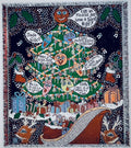 Silent Night Woven Throw Blanket