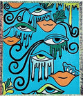 Eye Magic Woven Throw Blanket