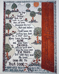 Long and Winding Door Woven Throw Blanket