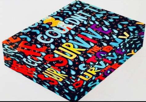 He Couldn't Survive the "Stormy" Art Glass Paperweight