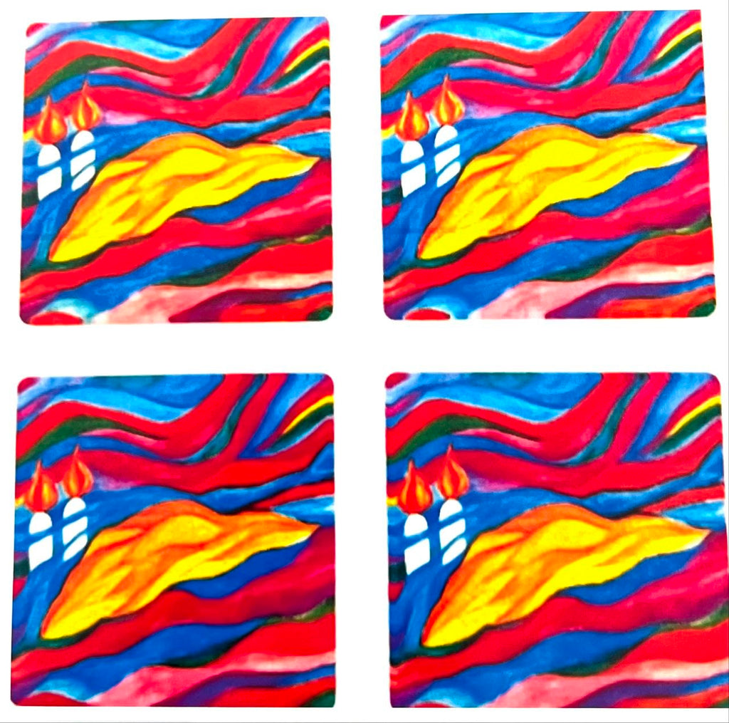 Tradition Acrylic Coaster Set