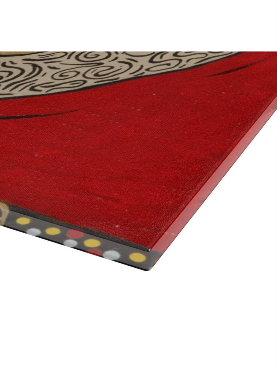 Sleigh of Cheer Glass Cutting Board