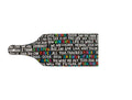 Memories Glass Paddle Cutting Board