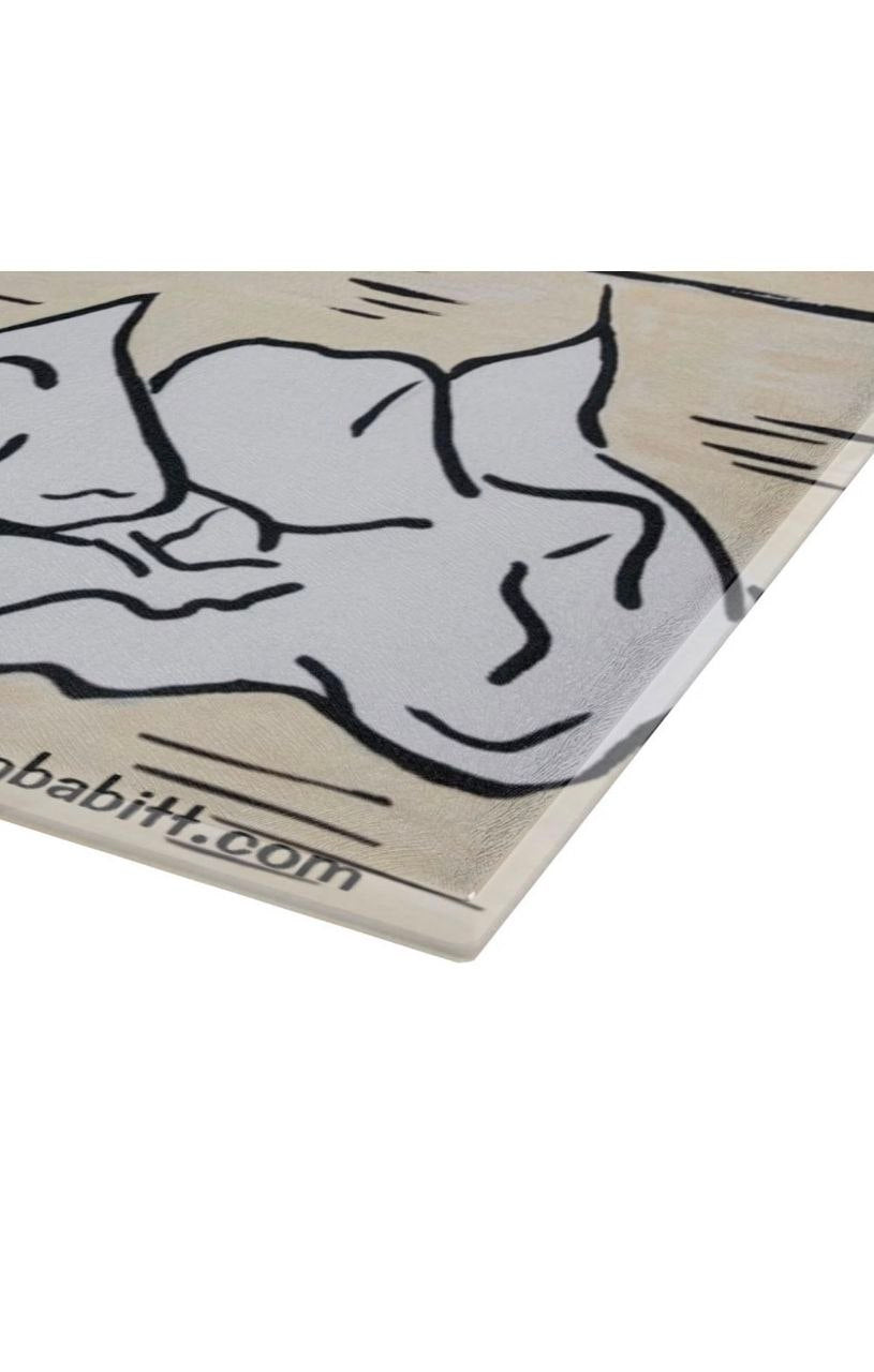 Rip, Yank & Pull Glass Cutting Board