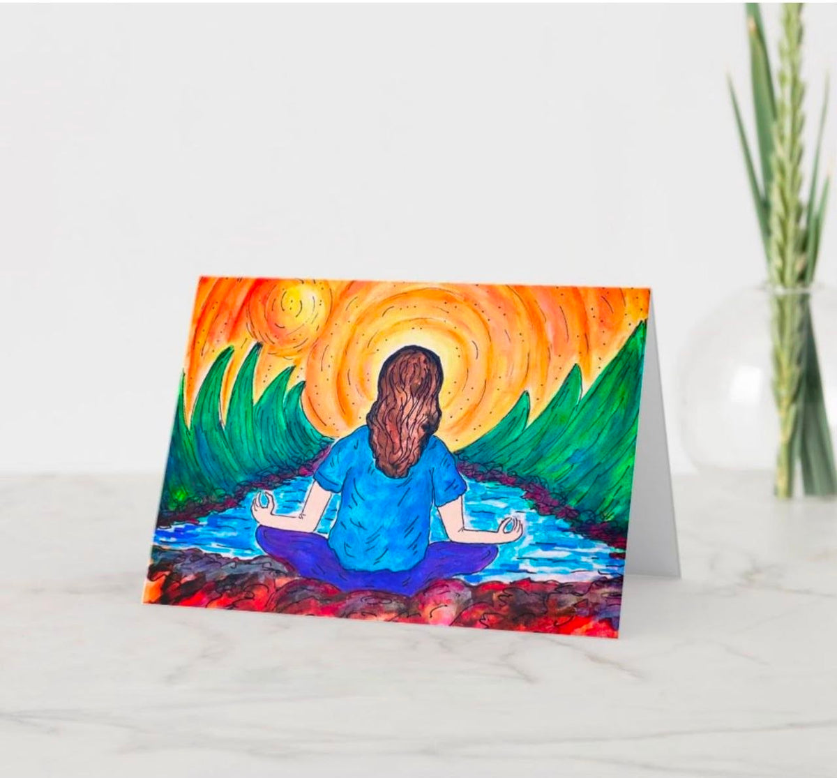 Zen Greeting Card