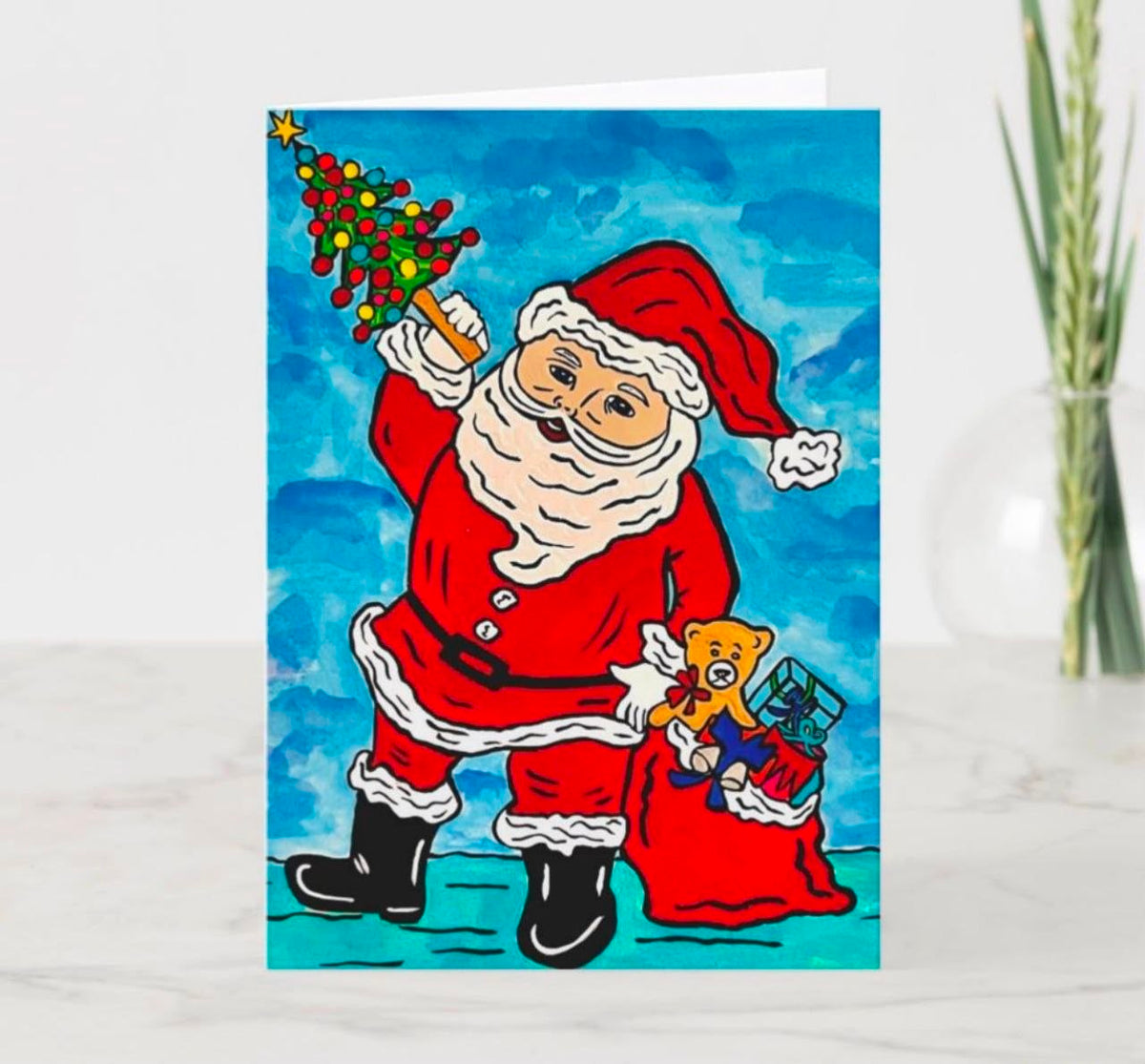Ho! Ho! Ho! Christmas Greeting Card