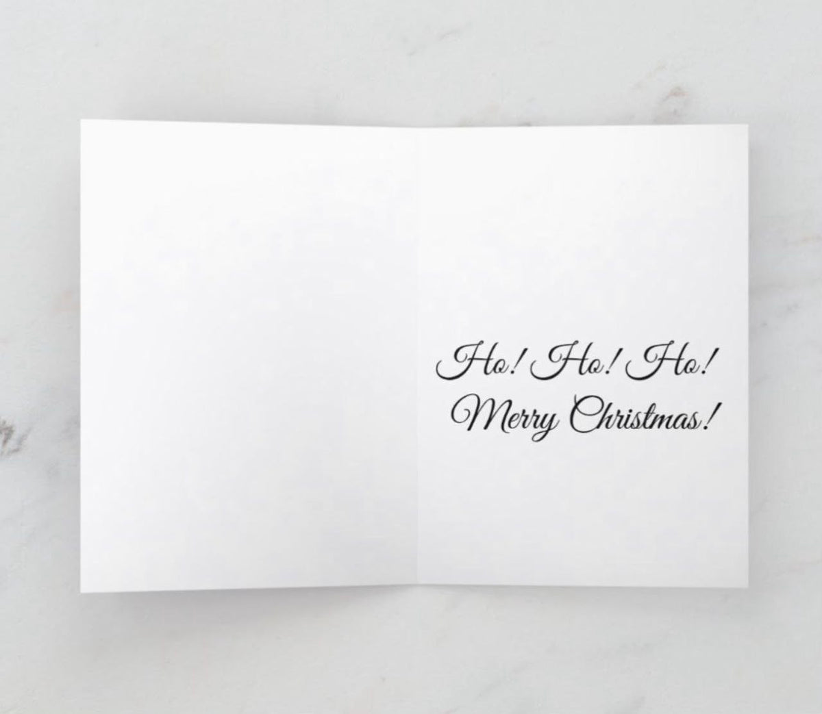 Ho! Ho! Ho! Christmas Greeting Card
