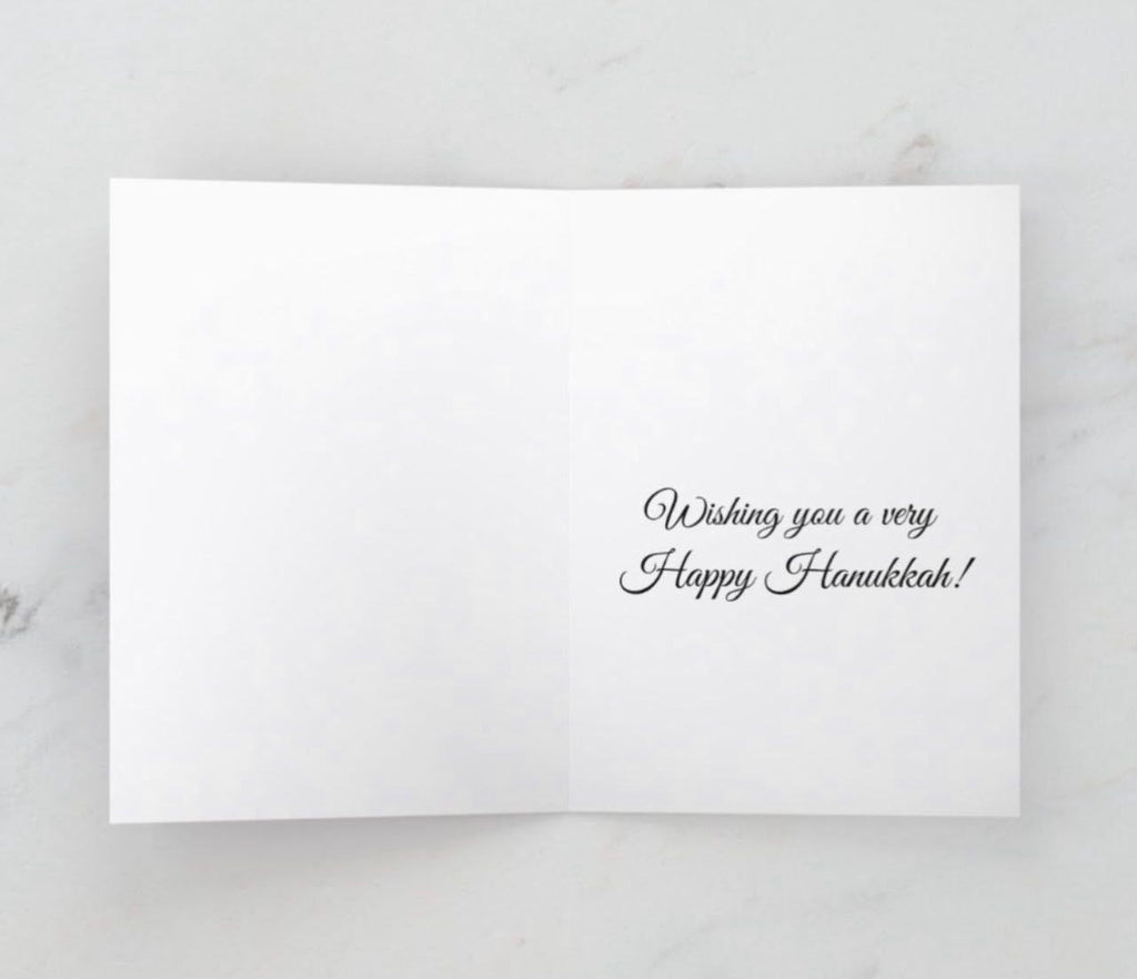 Hoopin' Dreidels Greeting Card