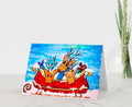 Sleigh Doe Greeting Card