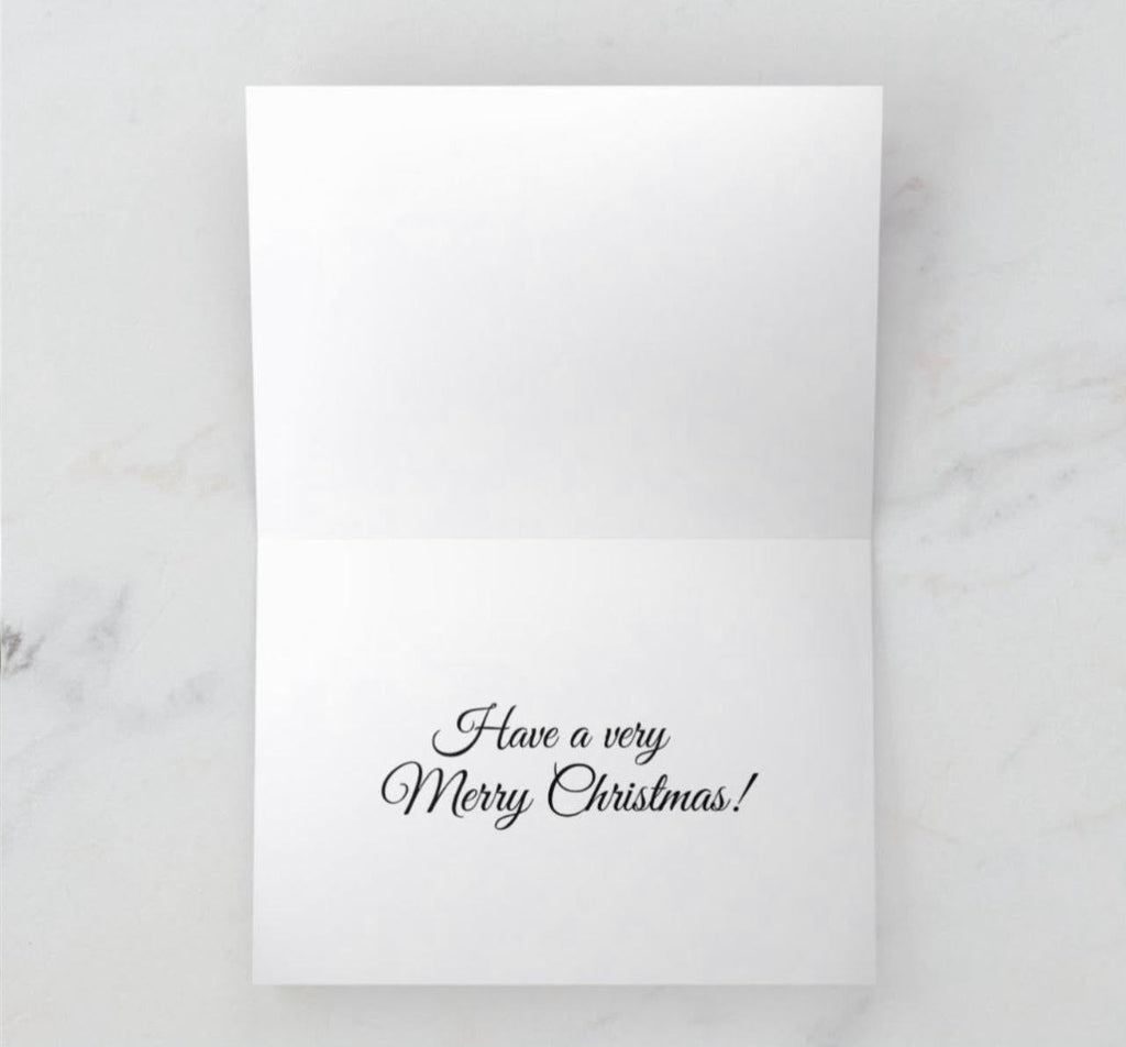Sleigh Doe Greeting Card