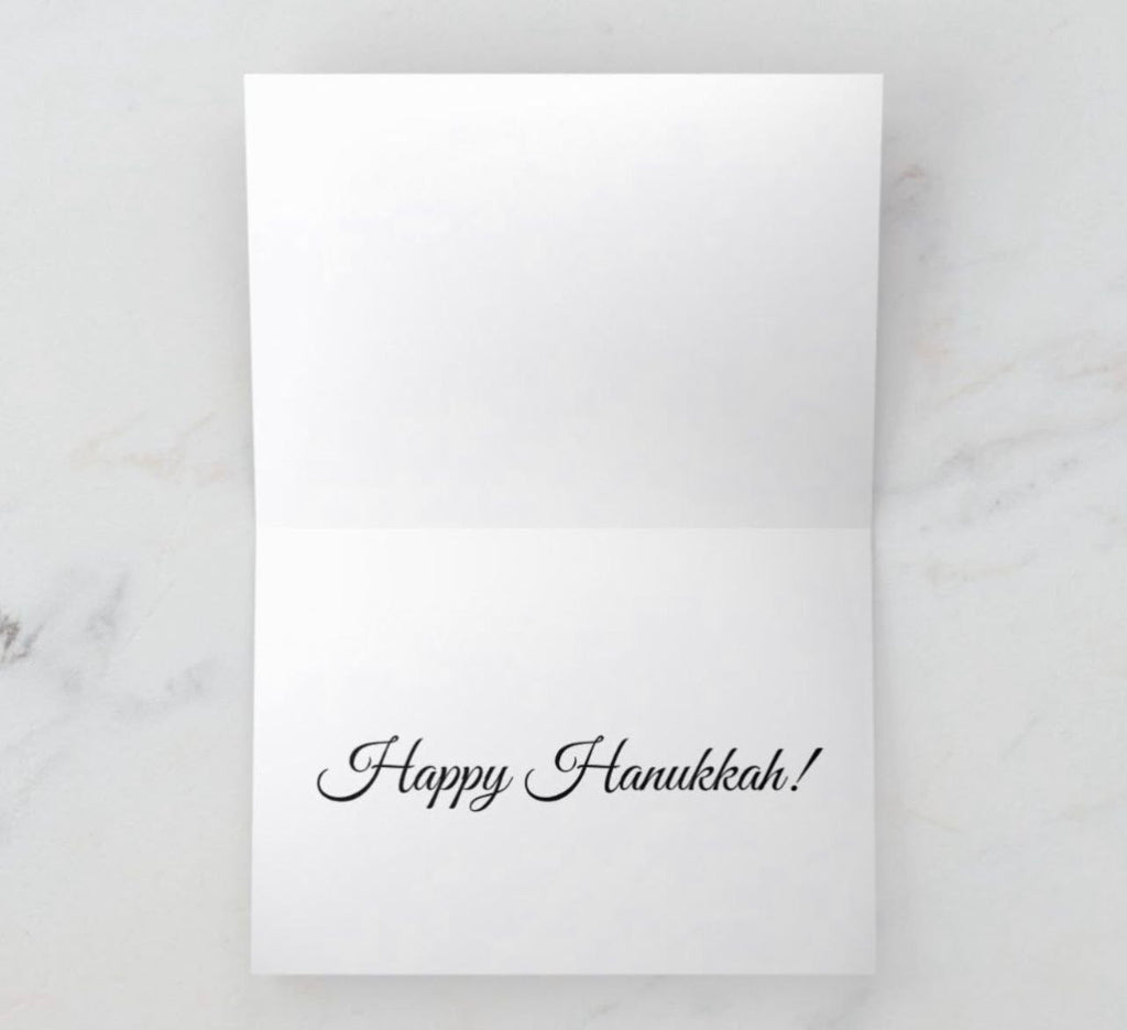 Freidel Dreidel Greeting Card
