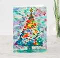 O'Christmas Tree Greeting Card