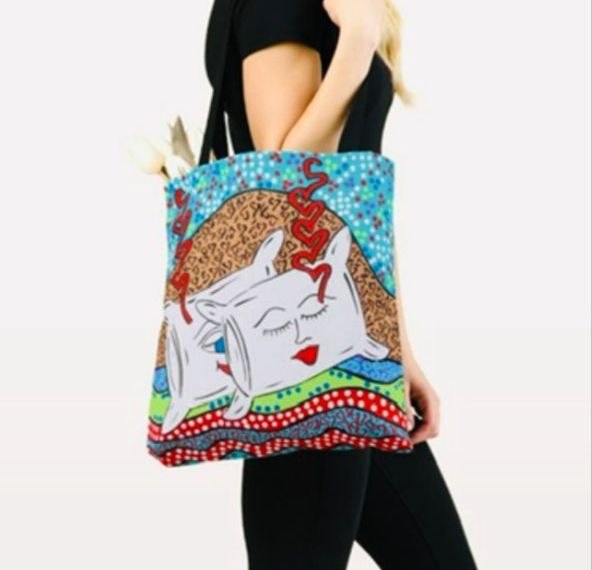 Share My Sheet Tote Bag