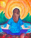 Zen Fleece Throw Blanket