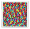 Stained Glass Acrylic Serving Tray