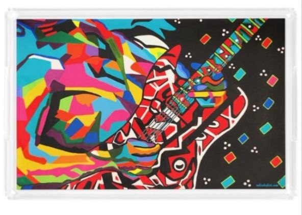 Van Halen Acrylic Serving Tray